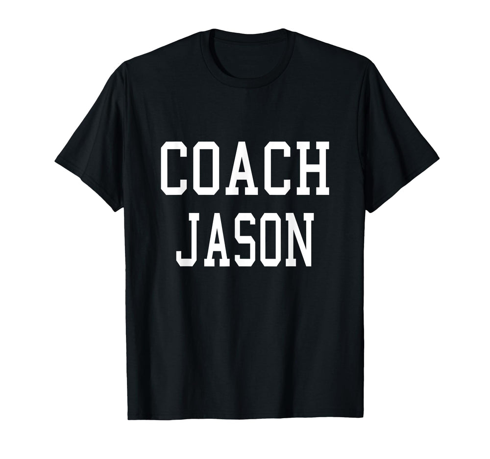 Coach Jason Custom Football Soccer T-Shirt - Custom Art Print Men Women
