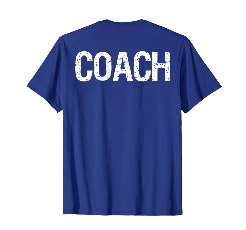 Coach Back Coaches Soccer Baseball T-Shirt - Aesthetic Graphic Unisex