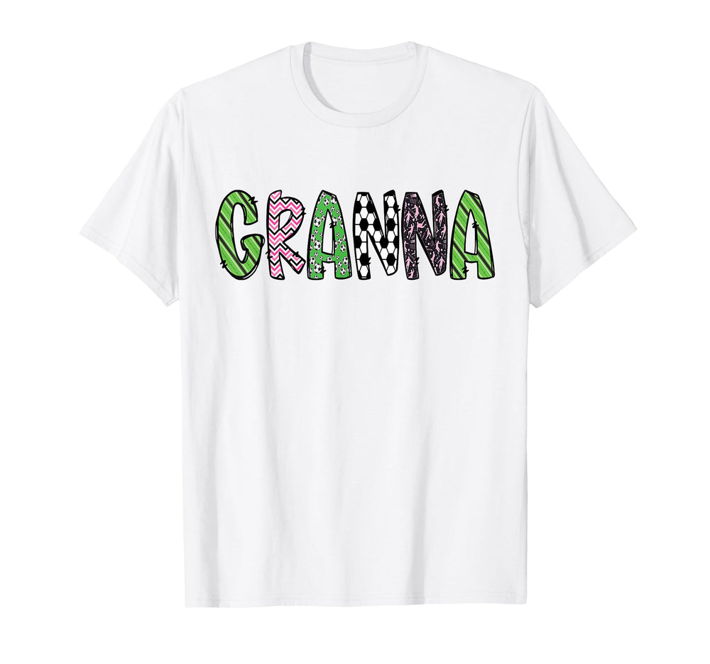 Soccer Granna Funny Soccer T-Shirt - Casual Everyday Wear for Adults