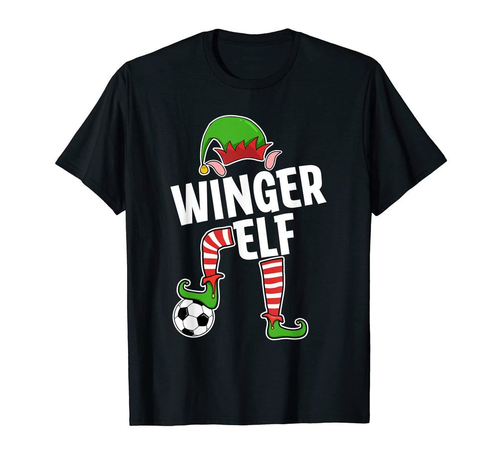 Soccer Elf Right Midfielder Soccer T-Shirt - Fun Novelty Design Unisex