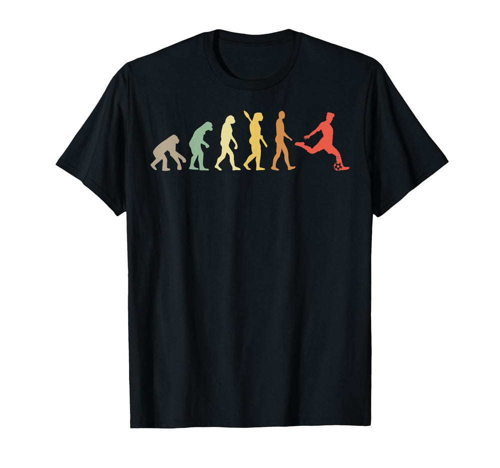 Soccer Evolution Athlete T-Shirt - Casual Everyday Wear Unisex