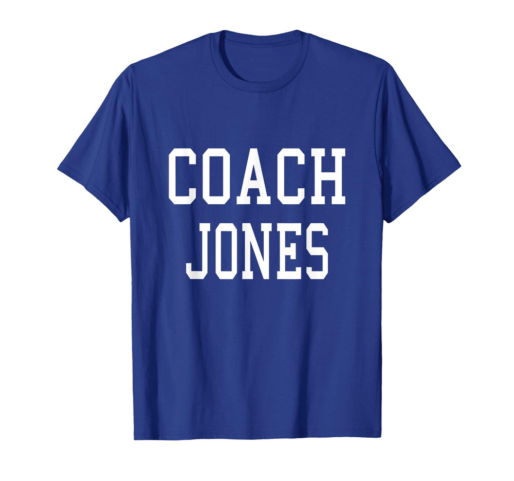 Coach Jones Custom Football Soccer T-Shirt - Custom Art Print Men Women