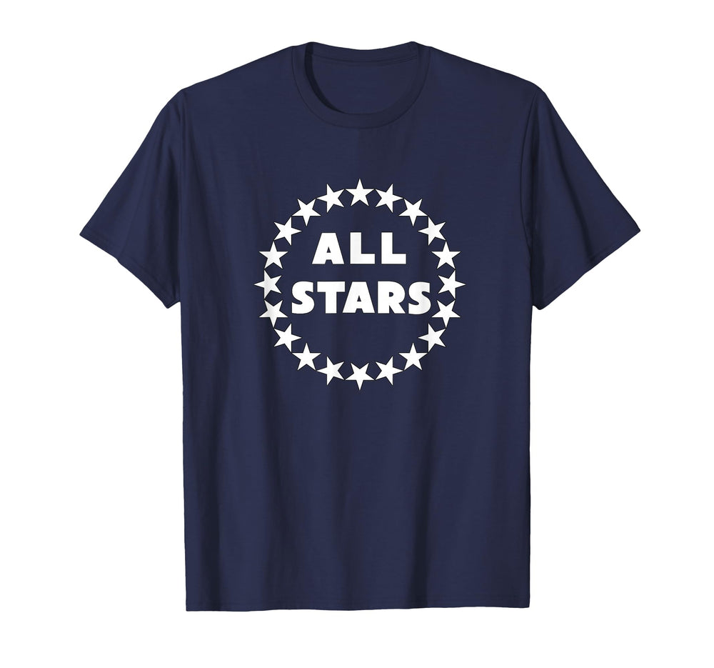 Go All Stars Team Sports T-Shirt - Fun Novelty Design Men Women