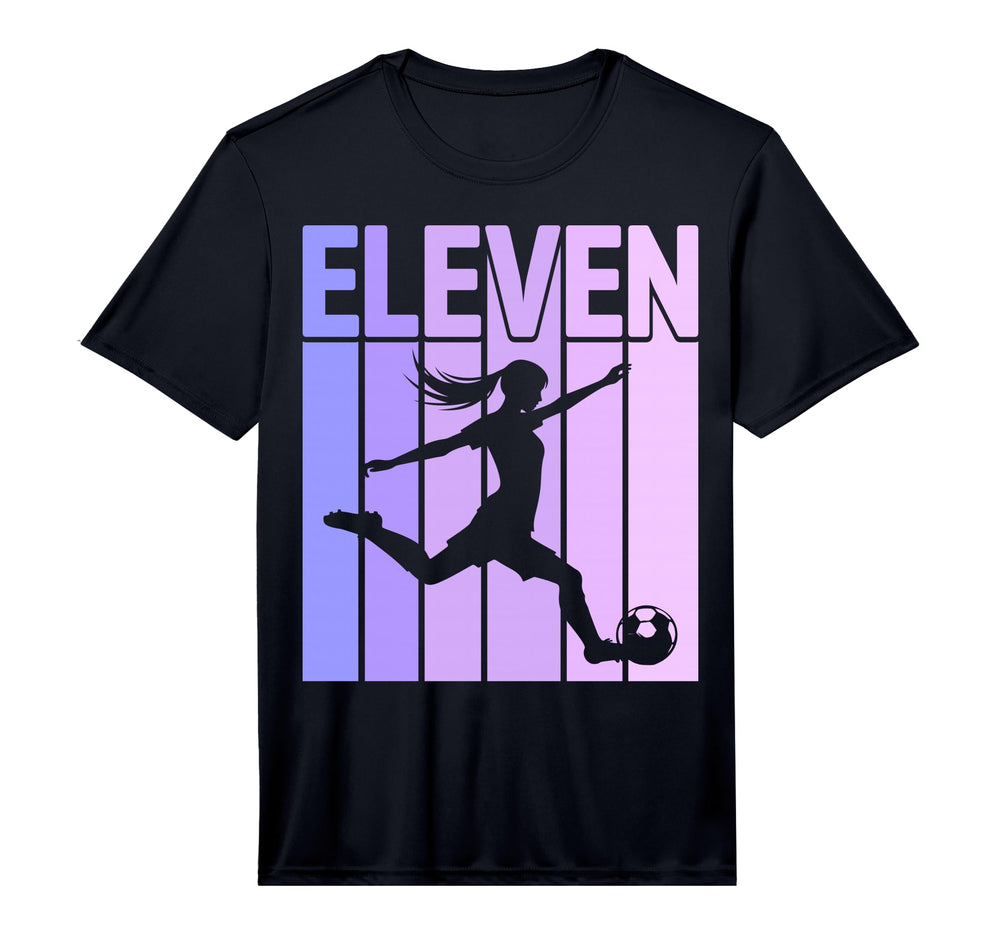 11Th Birthday Soccer Player Eleven T-Shirt - Streetwear Style for Adults