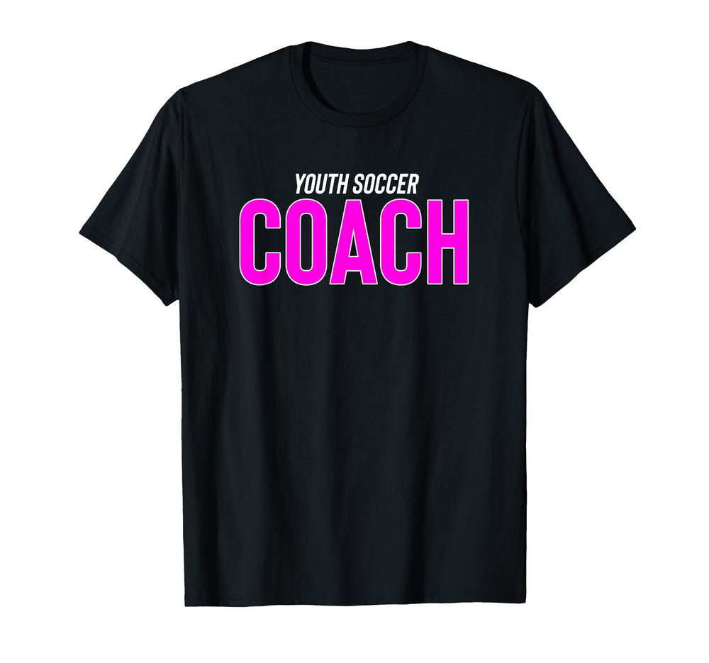 Recreation League Soccer Team Coach T-Shirt - Custom Art Print for Adults