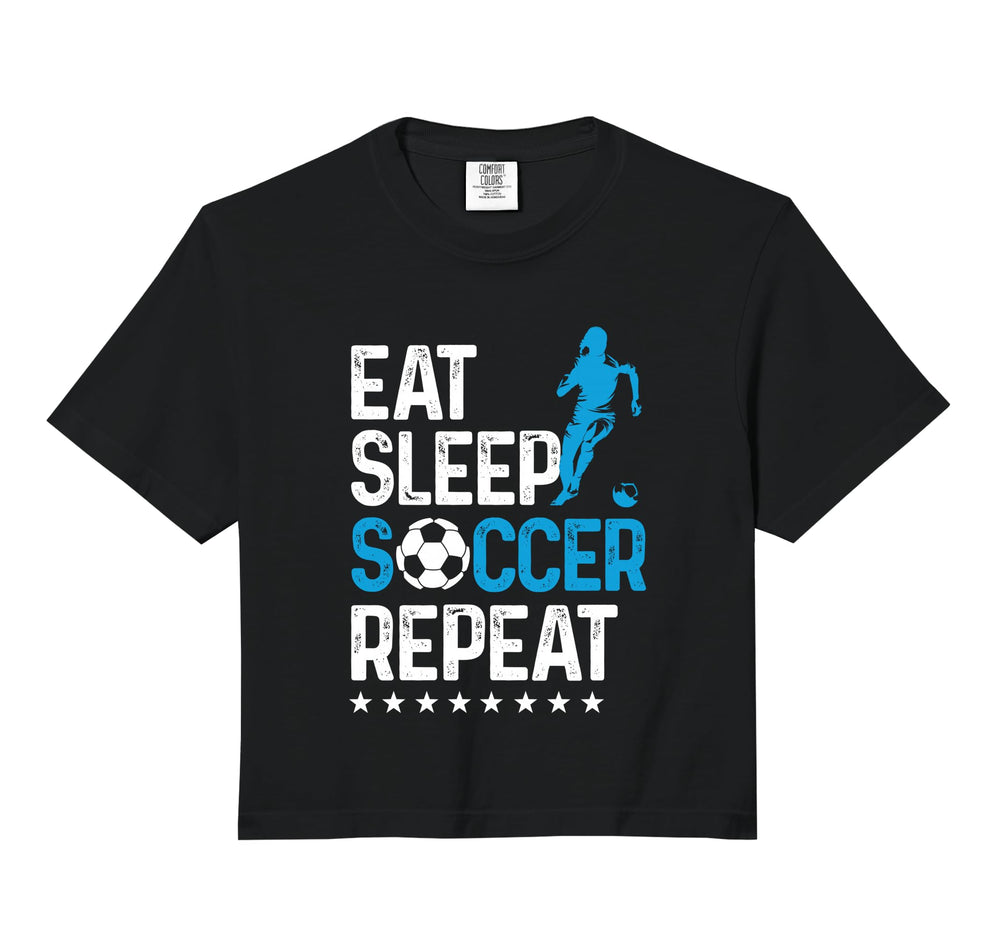 Eat Sleep Soccer Repeat Sport Player Hoodie - Streetwear Style for Adults