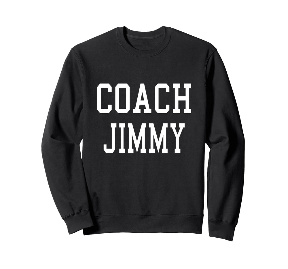 Coach Jimmy Custom Football Sweatshirt - Aesthetic Graphic for Adults