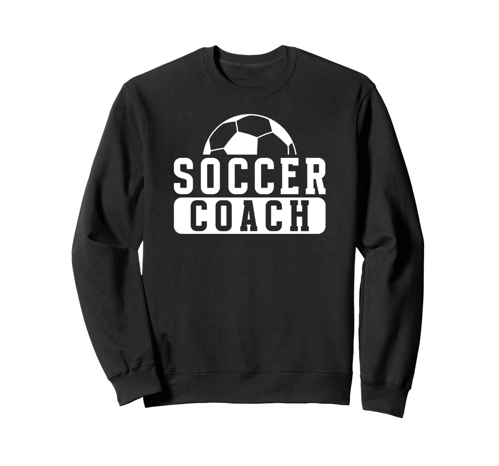 Soccer Coach Appreciation Soccer Sweatshirt - Minimalist Print Unisex