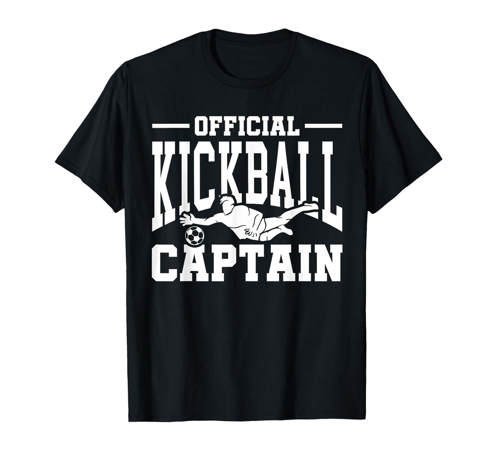 Kickball Captain Soccer Baseball T-Shirt - Streetwear Style for Adults
