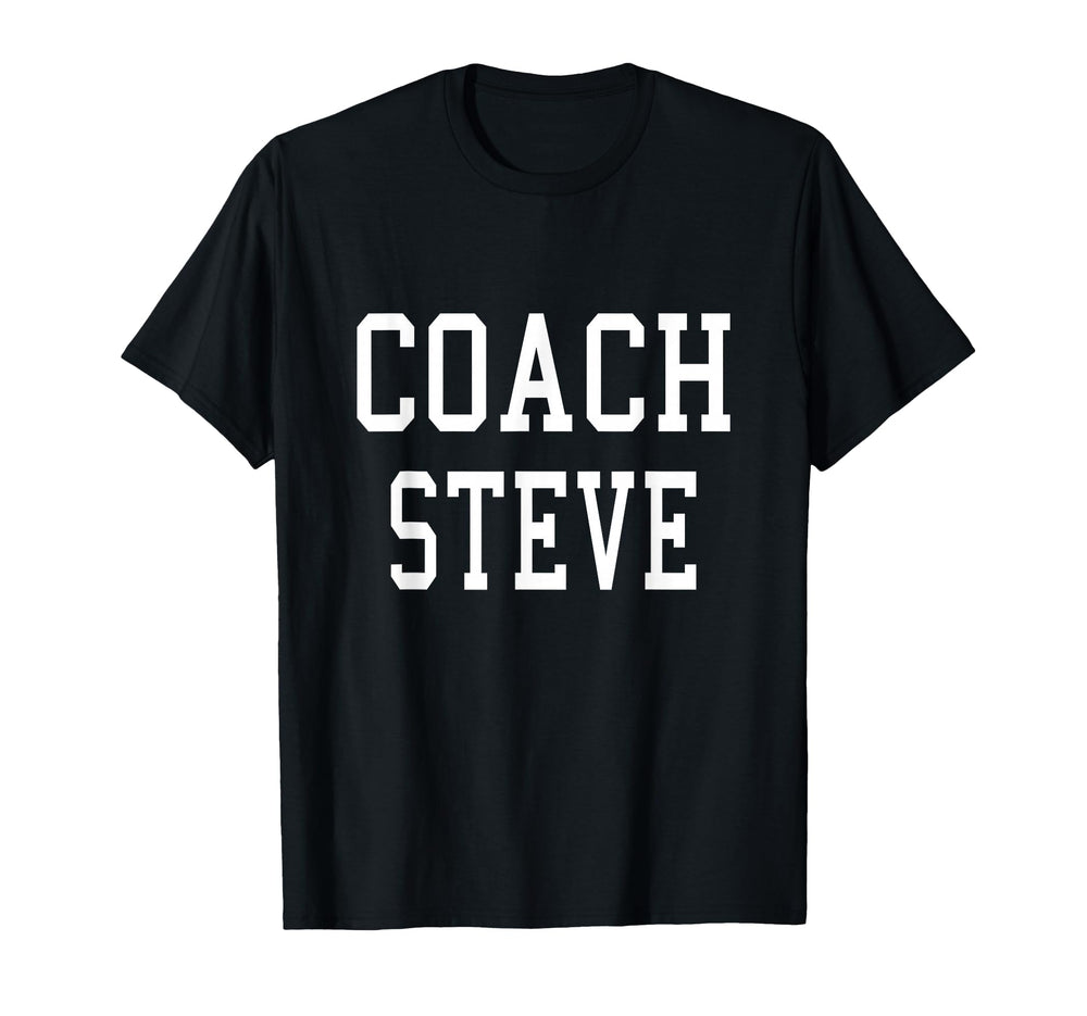 Coach Steve Custom Football Soccer T-Shirt - Streetwear Style Men Women