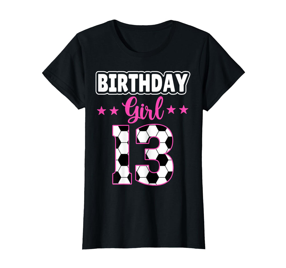 13Th Birthday Soccer Lover Sports 13 Years T-Shirt - Unique Graphic Unisex