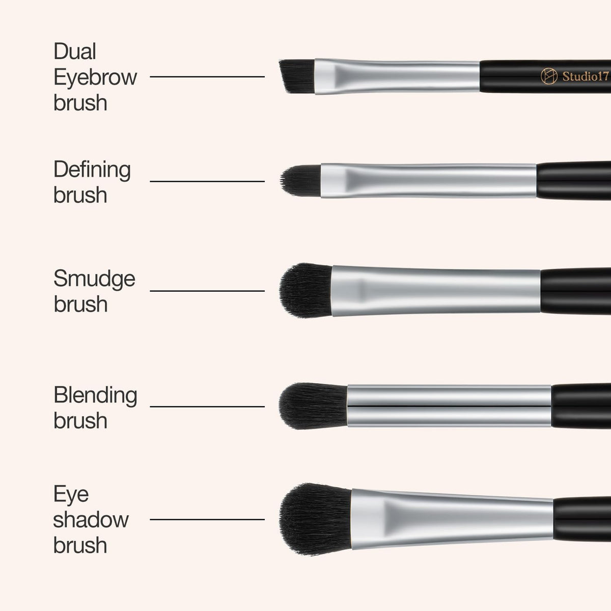 Studio17 Eye Makeup Brush Set - Snipetell