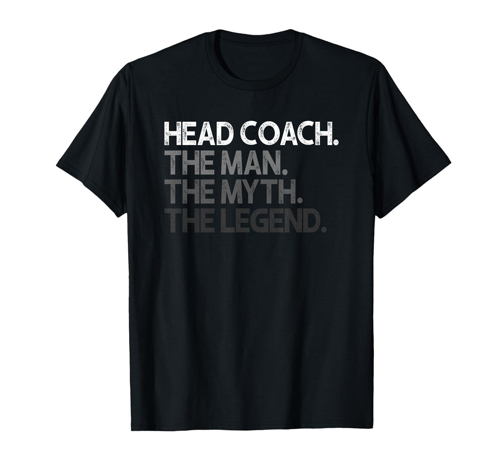 Head Coach Myth Legend T-Shirt - Streetwear Style for Adults