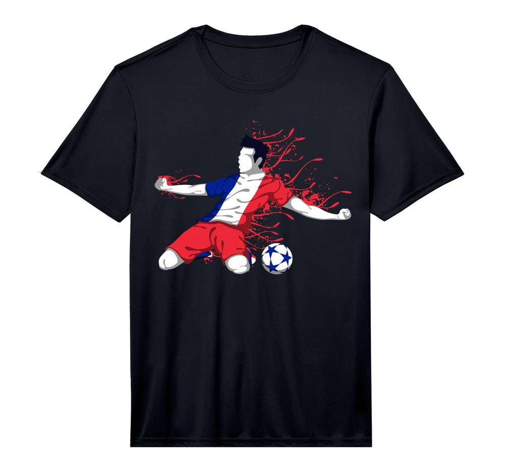 France National Soccer Team Jersey French T-Shirt - Novelty Apparel Unisex