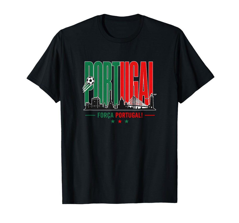 Portugal Soccer Forca Portugal T-Shirt - Streetwear Style for Adults