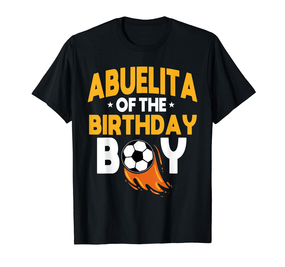 Abuelita Birthday Soccer Team T-Shirt - Casual Everyday Wear for Adults