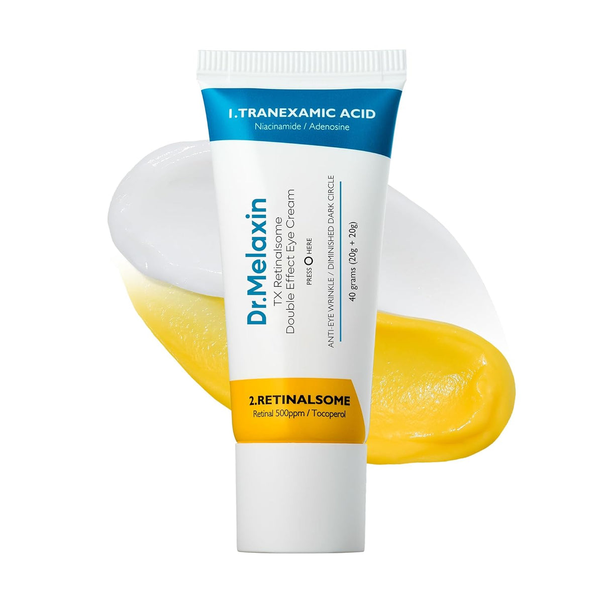 Dr. Melaxin TX Retinalsome Double Effect Eye Cream - Snipetell