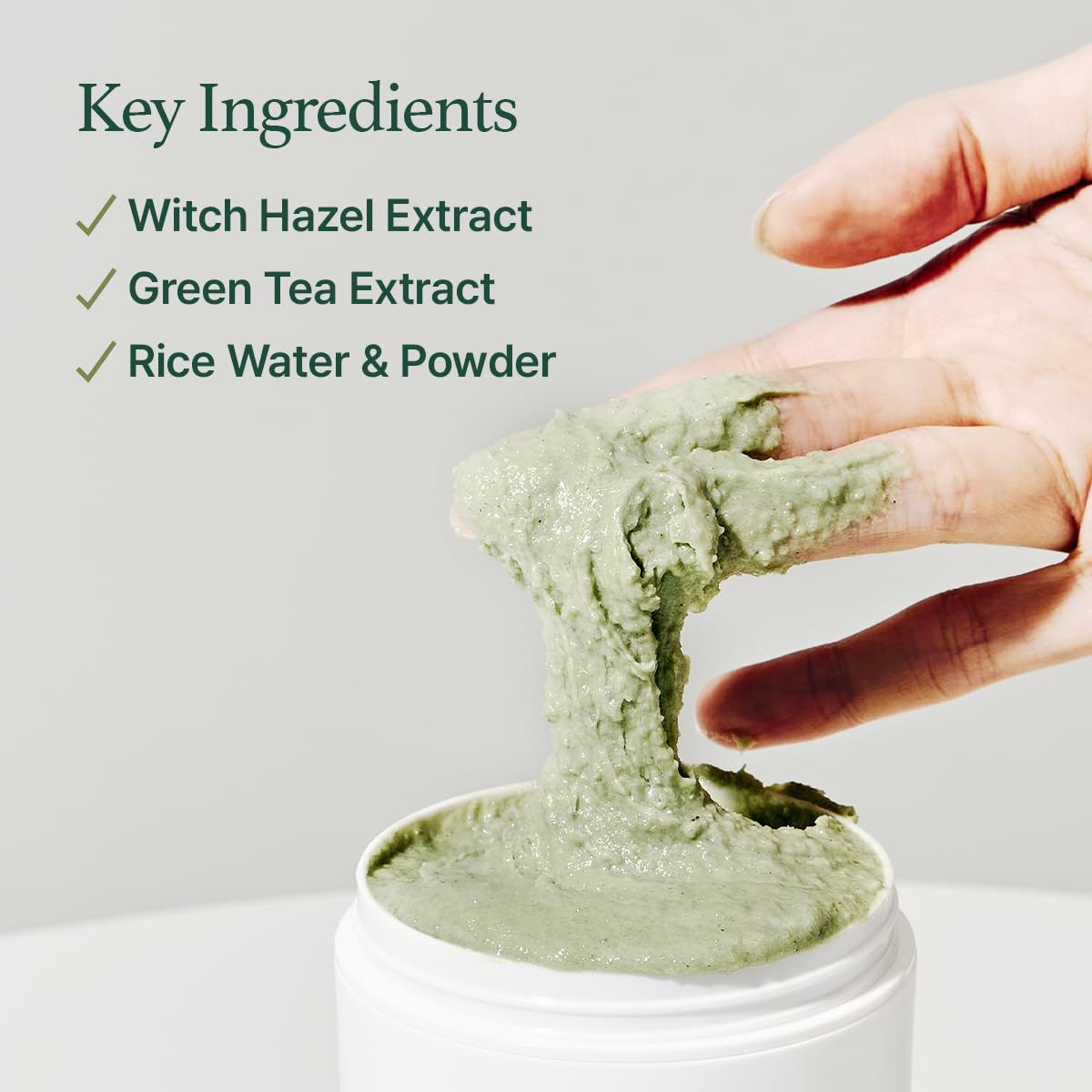 Arencia Fresh Green Rich Mochi Cleanser - Snipetell