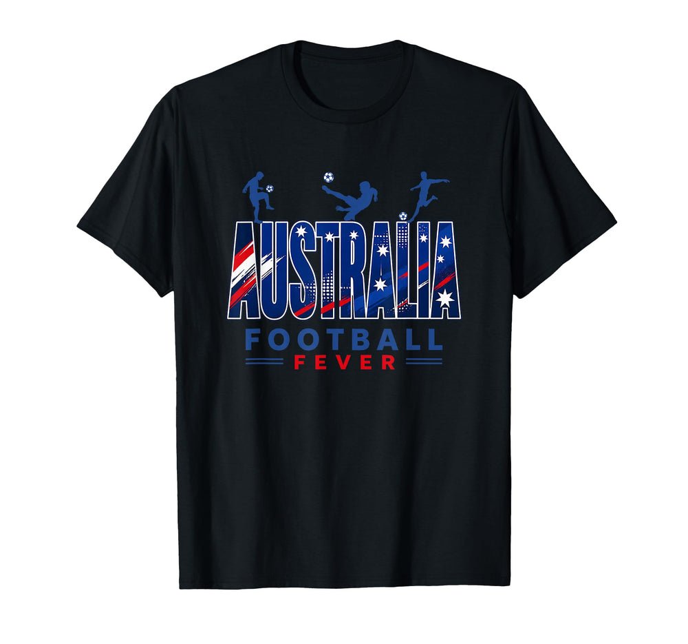 Australia Football Fever 2026 Soccer T-Shirt - Streetwear Style for Adults