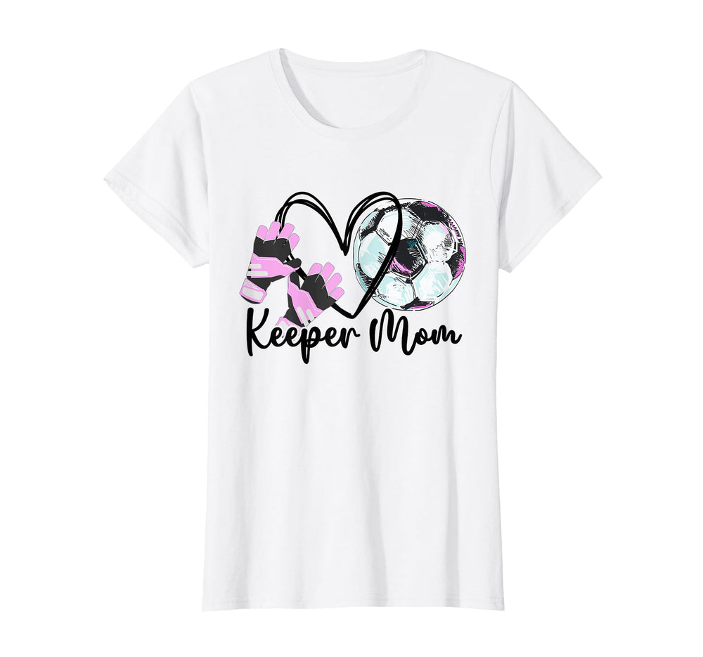 Keeper Mom Goalkeeper Soccer Mama T-Shirt - Streetwear Style Men Women