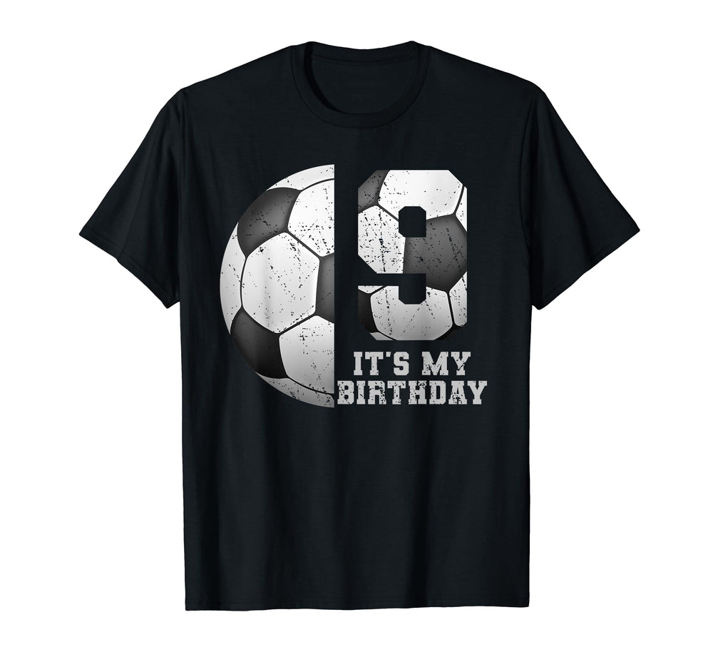 Birthday Tees 9 Soccer Its My 9Th T-Shirt - Custom Art Print Unisex