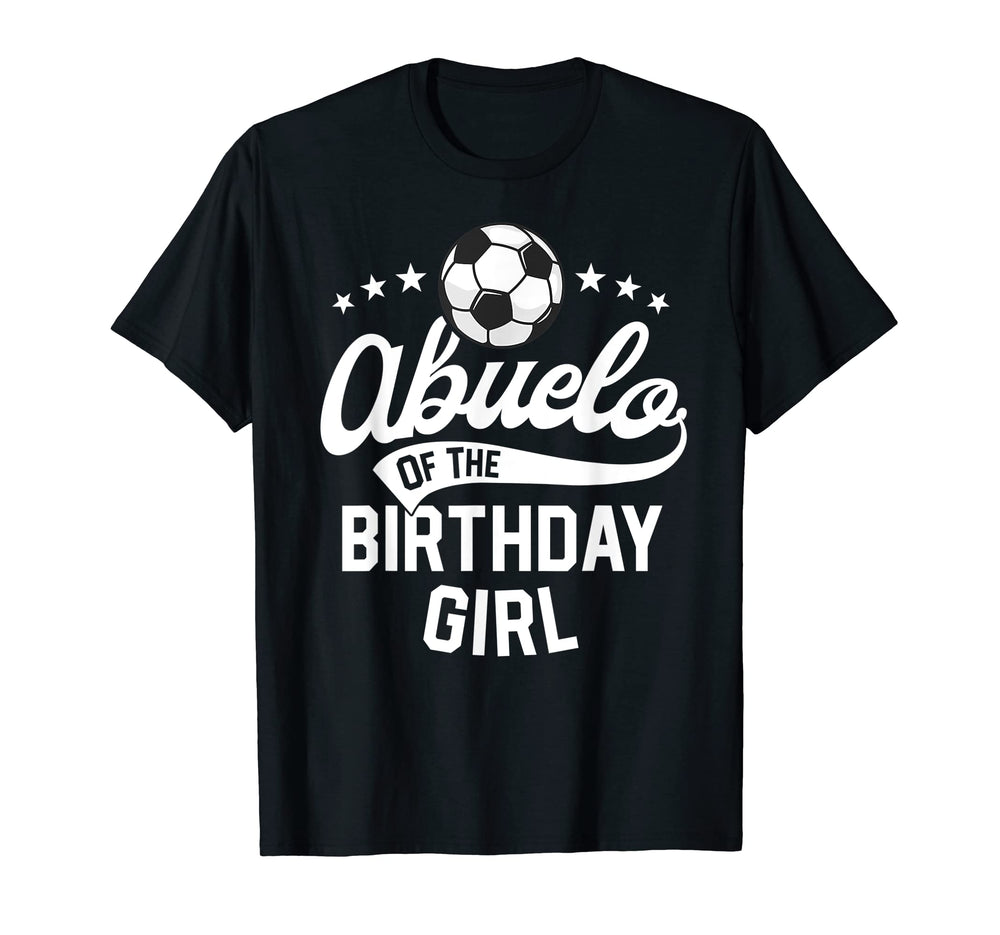 Abuelo Birthday Soccer Themed Party T-Shirt - Streetwear Style for Adults