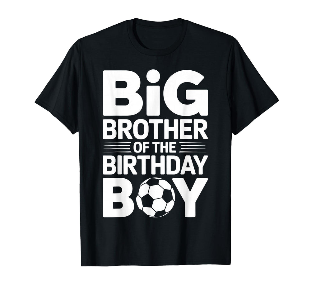 Soccer Birthday Family Matching T-Shirt - Fun Novelty Design Men Women
