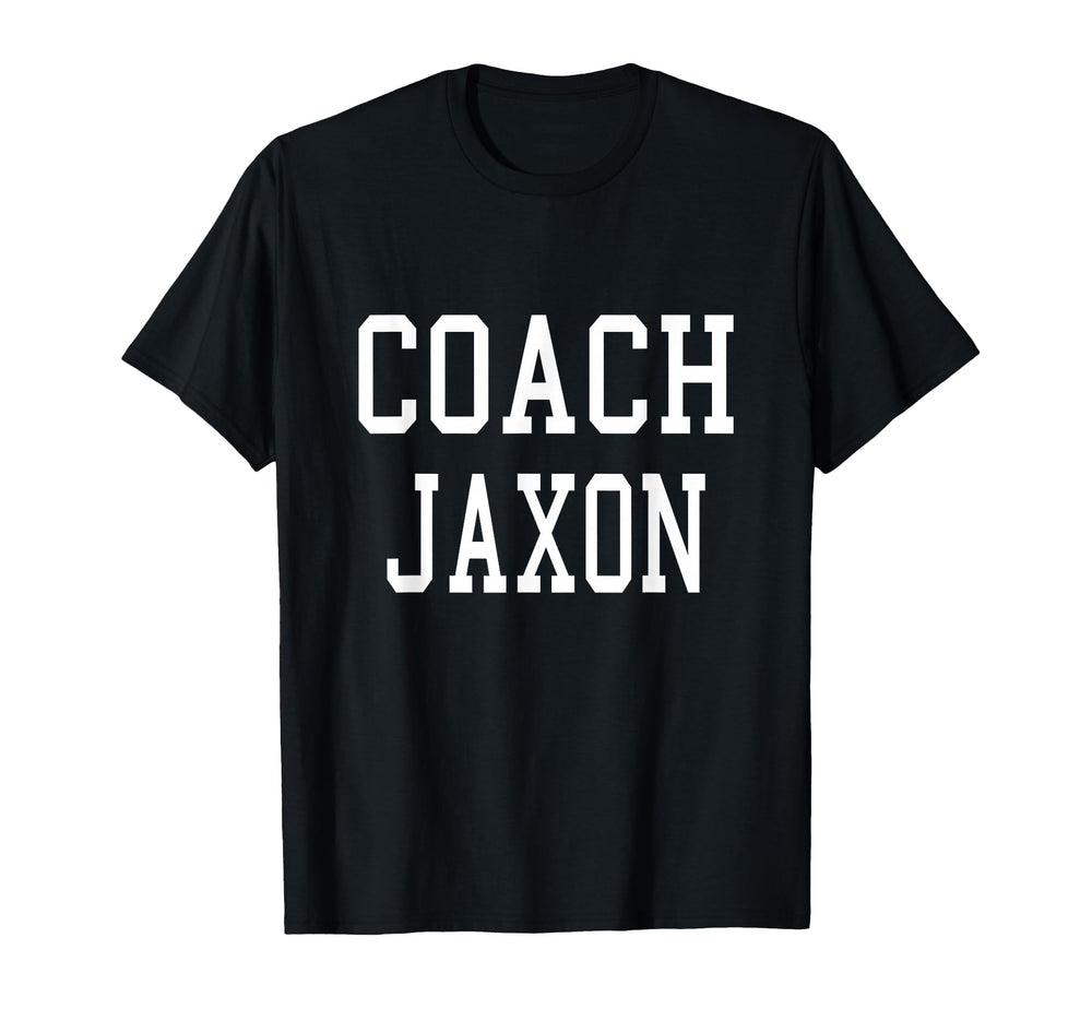 Coach Jaxon Custom Football T-Shirt - Casual Everyday Wear Men Women