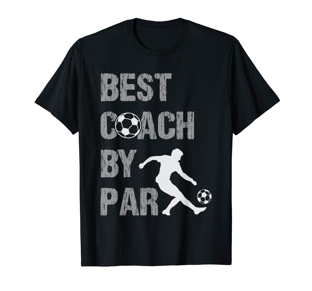 Best Coach Par Game Day Soccer Coach T-Shirt - Minimalist Print Unisex