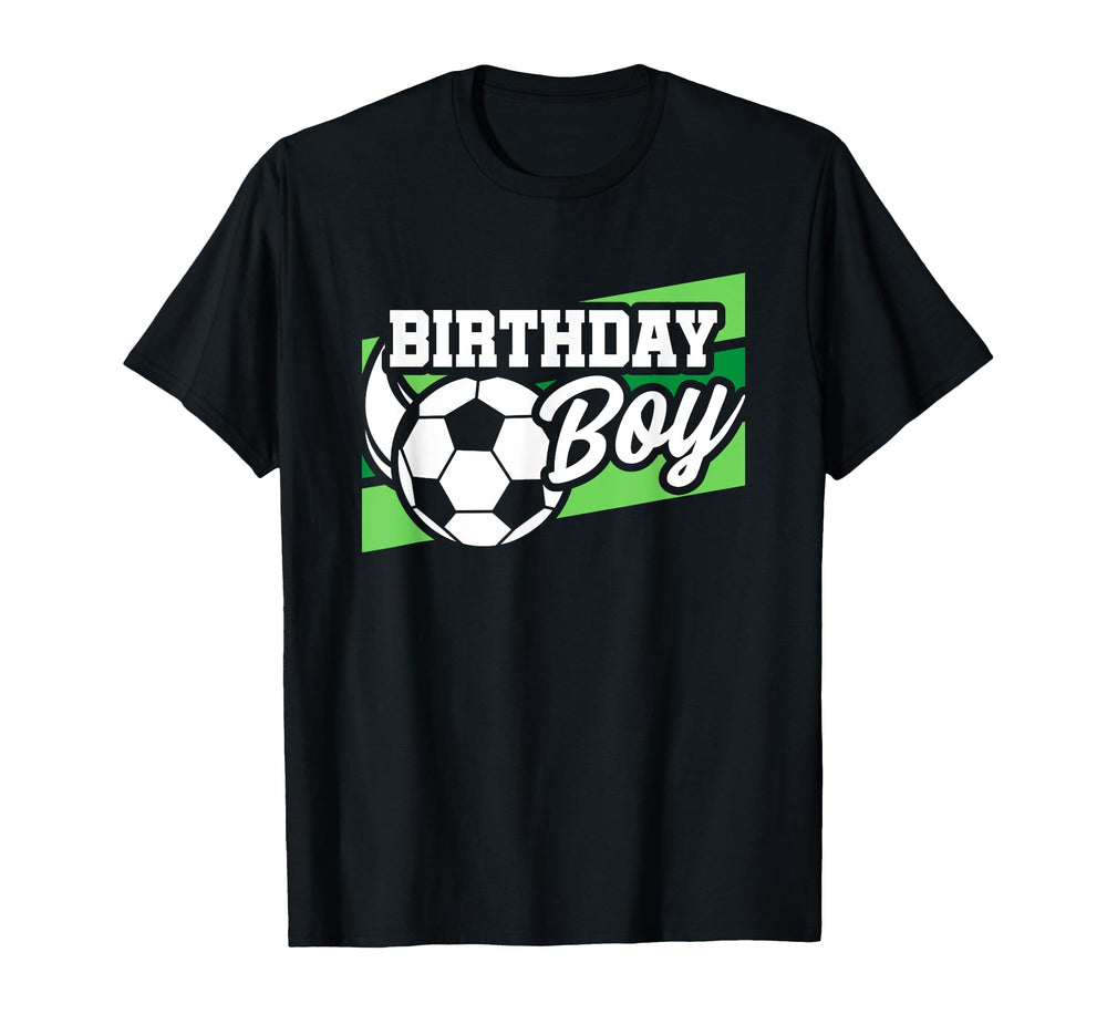 Soccer Birthday Party Birthday Soccer T-Shirt - Minimalist Print Unisex
