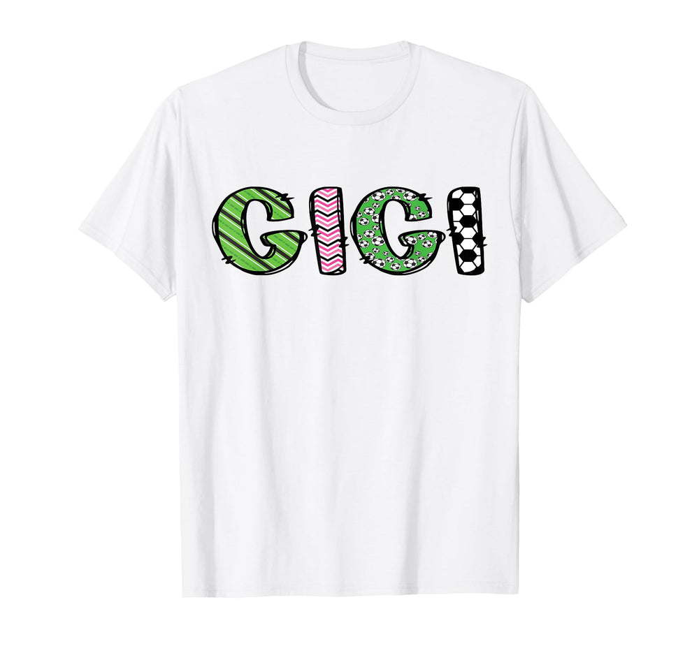 Soccer Gigi Funny Soccer Birthday T-Shirt - Minimalist Print for Adults