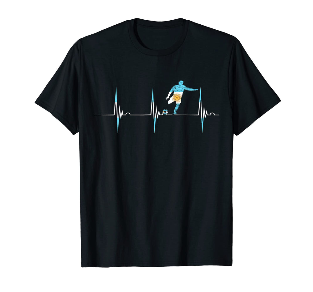 Argentina Soccer Player Ball T-Shirt - Streetwear Style Men Women