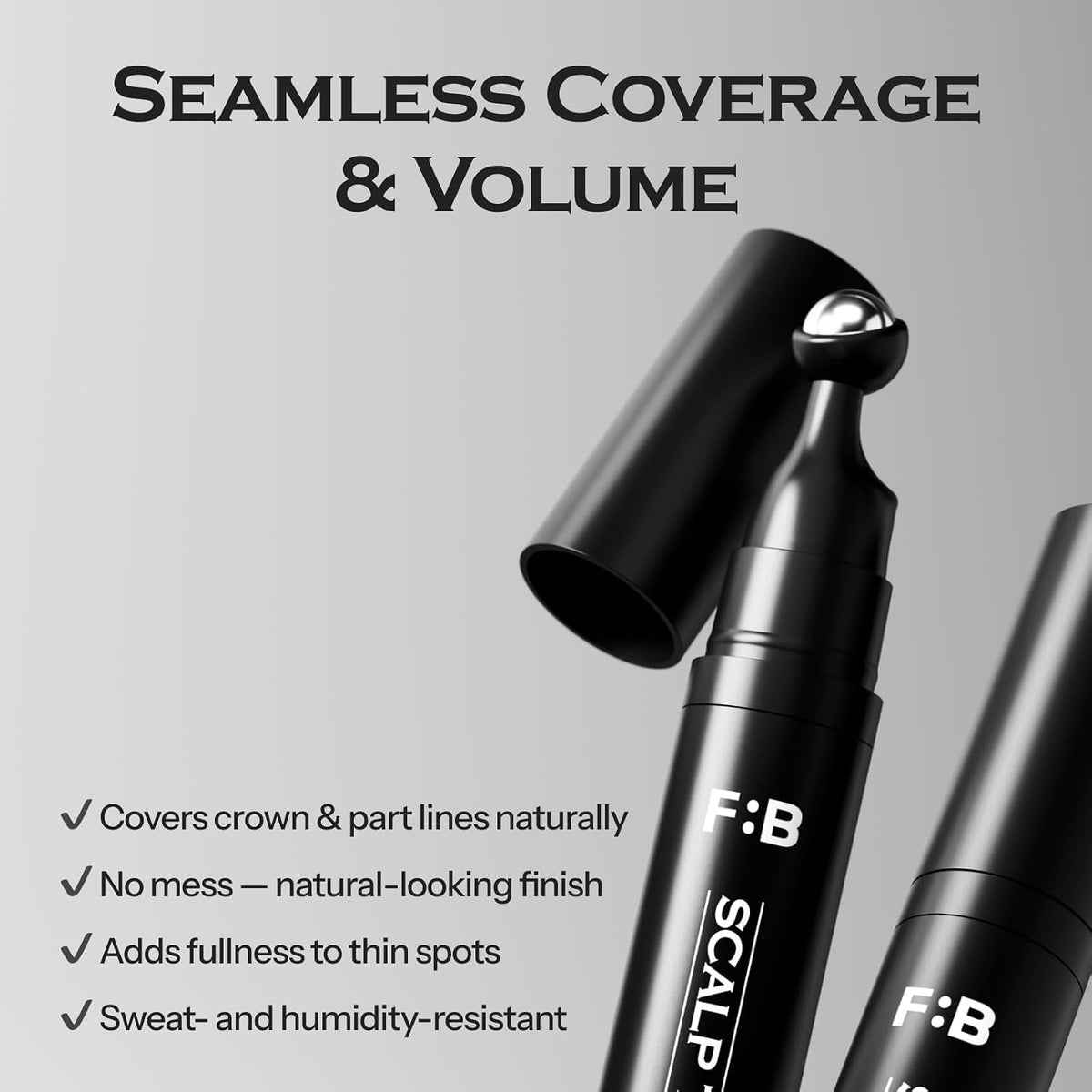 FORBEAUT Scalp Tattoo (Black) - Snipetell