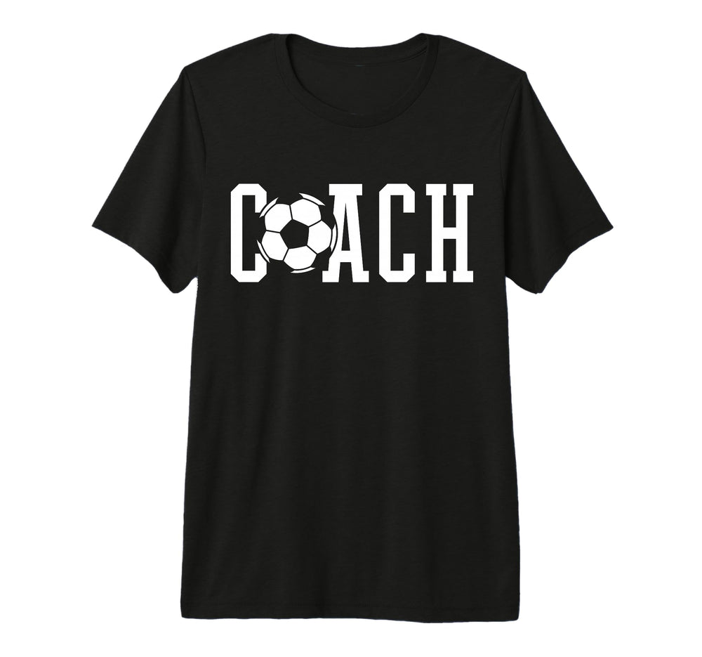 Soccer Coach Tri Blend T-Shirt - Trendy Graphic Men Women