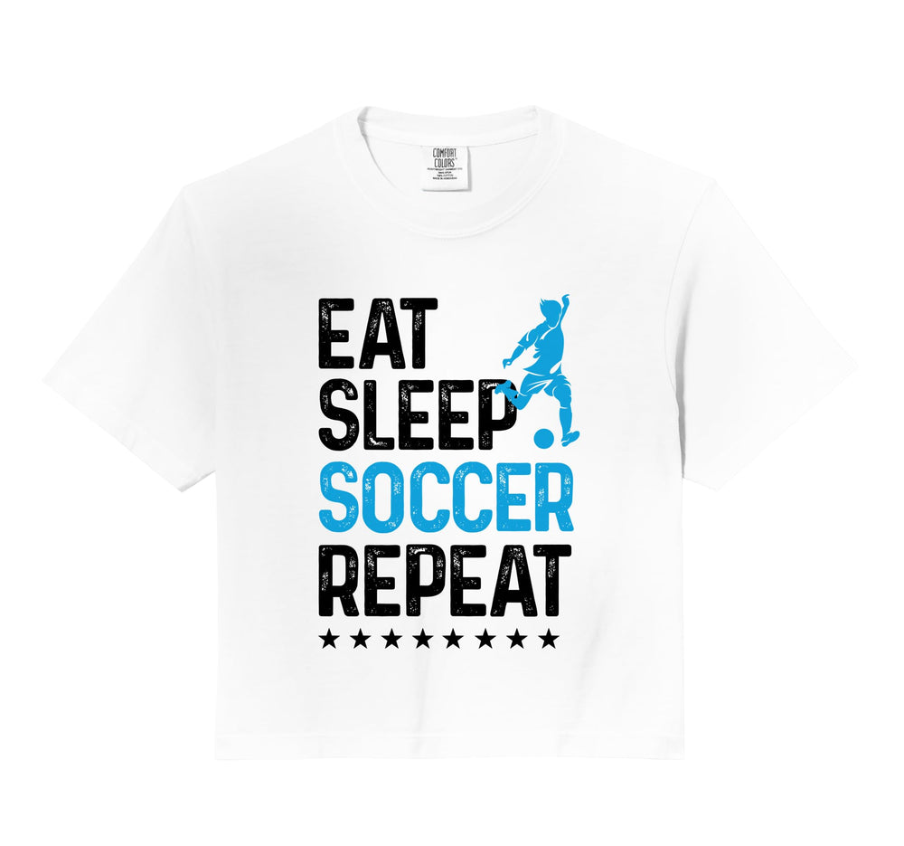 Eat Sleep Soccer Repeat Sport Player Hoodie - Streetwear Style Men Women