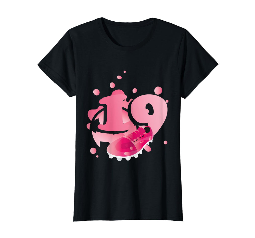 19Th Birthday Soccer Player Football T-Shirt - Streetwear Style Men Women