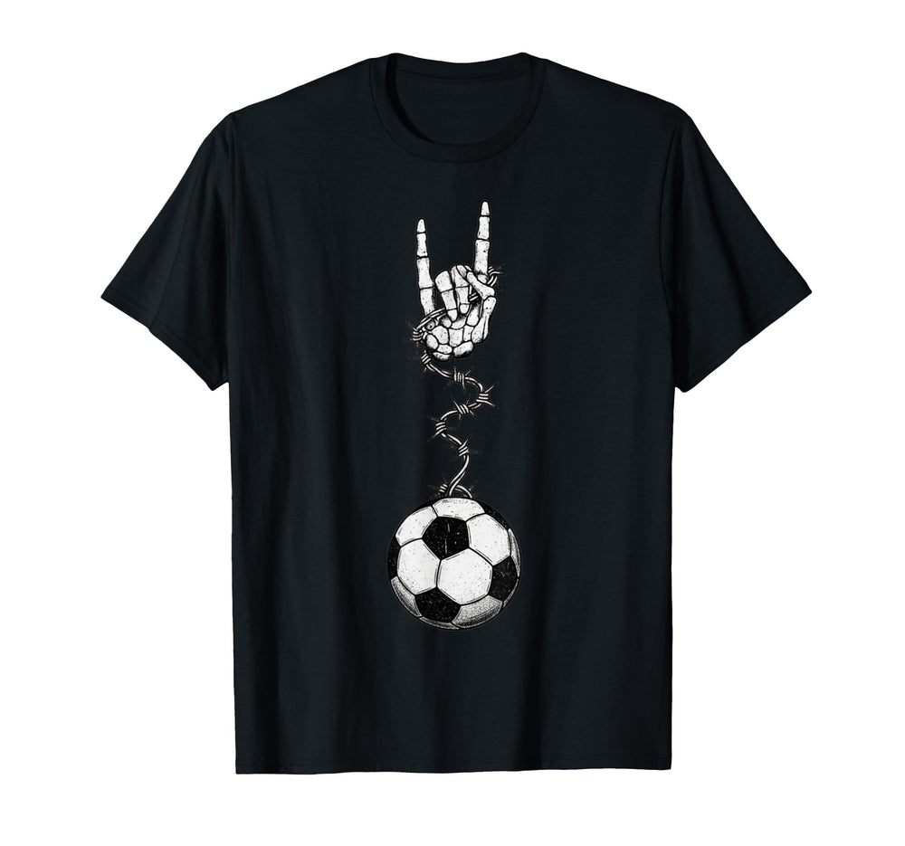 Soccer Player Coach Team 90S Alt Metal T-Shirt - Streetwear Style Men Women