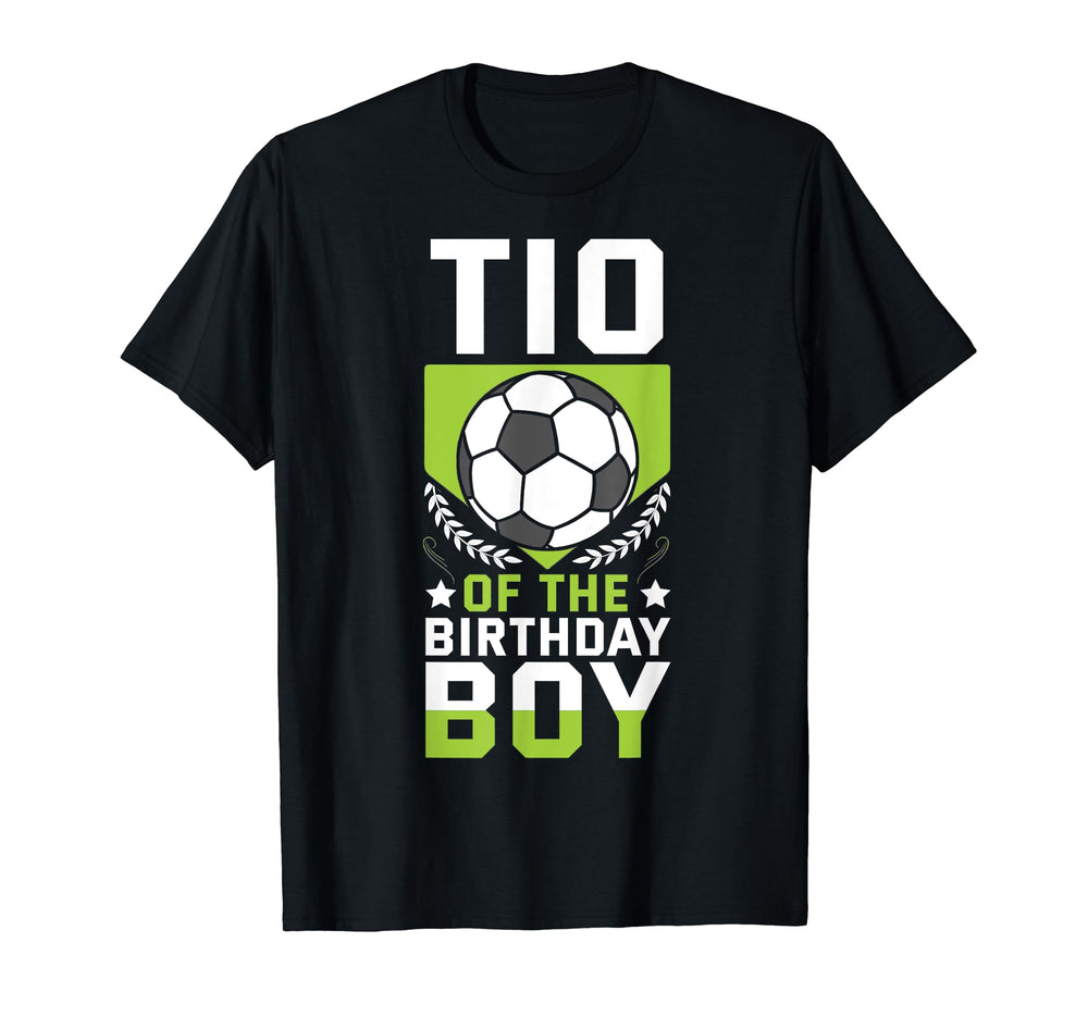 Tio Birthday Soccer Player Bday Team T-Shirt - Graphic Print for Adults