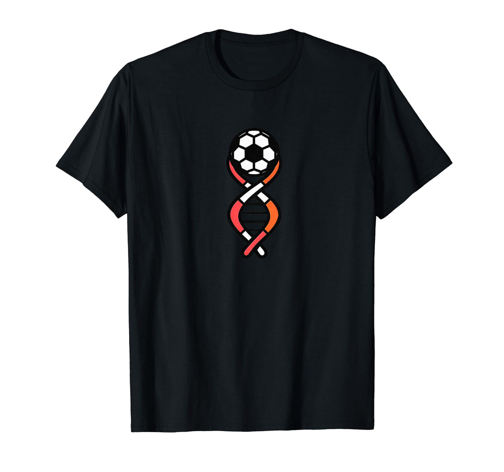 Dna Strand Soccer Ball Soccer Coach T-Shirt - Trendy Graphic Unisex