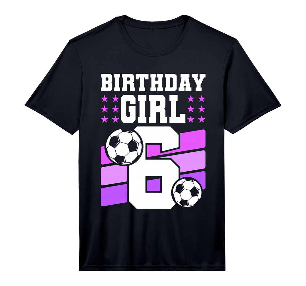 6 Years Old 6Th Birthday Gift Bday Soccer T-Shirt - Graphic Print Unisex