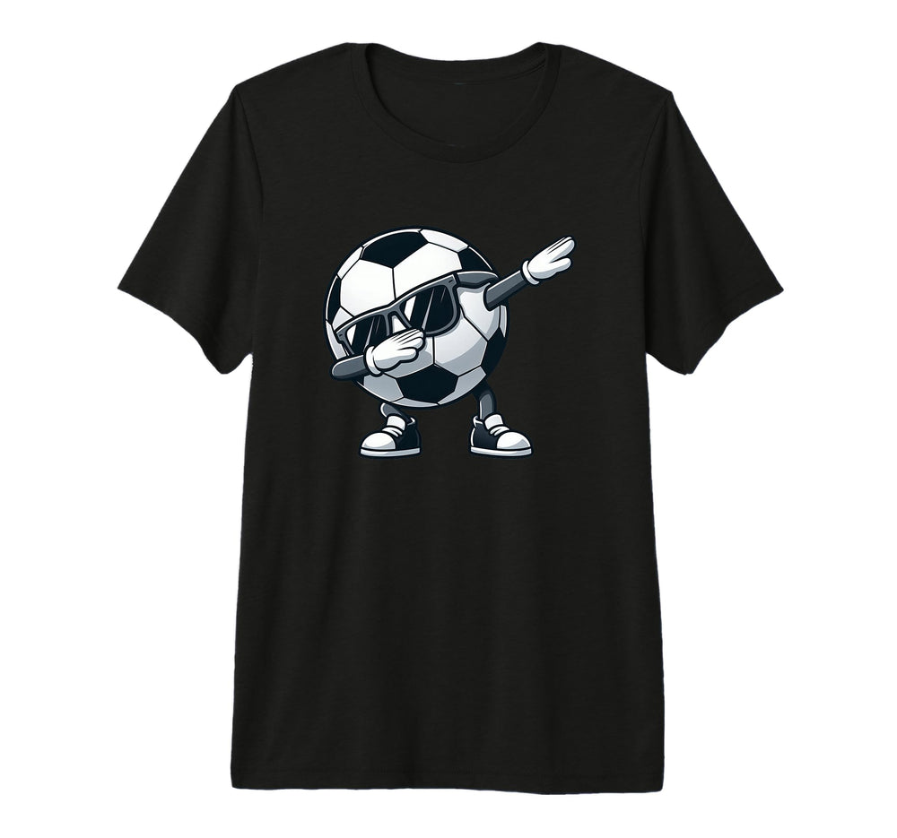 Dabbing Soccer Ball Soccer Sports Player T-Shirt - Streetwear Style Unisex