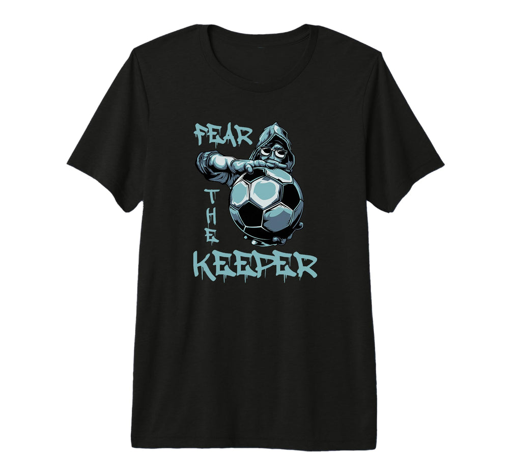 Fear Keeper Football Goalkeeper T-Shirt - Unique Graphic for Adults