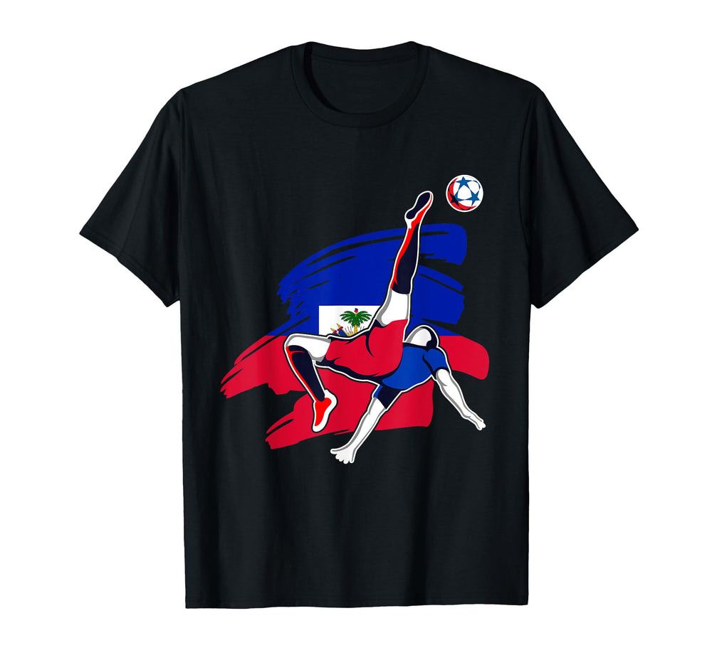 Haiti Soccer Fans Jersey Pride Proud T-Shirt - Unique Graphic for Adults