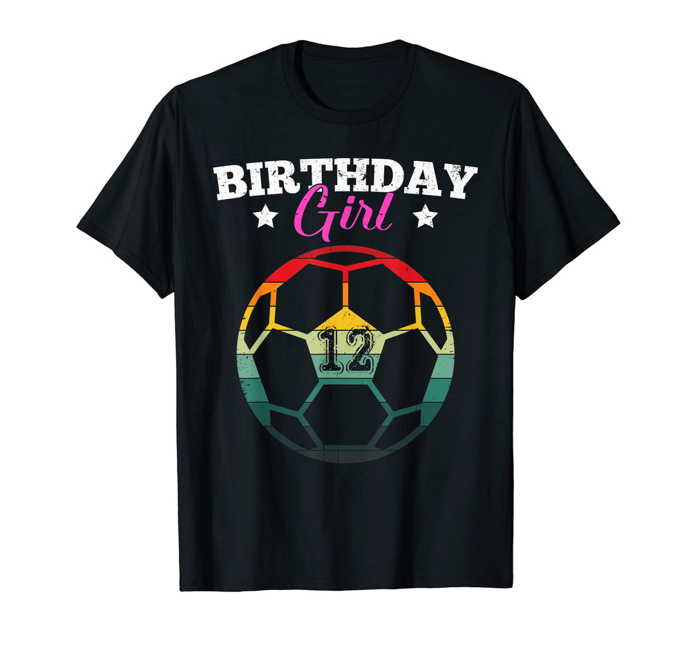 12Nd Birthday Soccer Player 12 T-Shirt - Casual Everyday Wear Men Women
