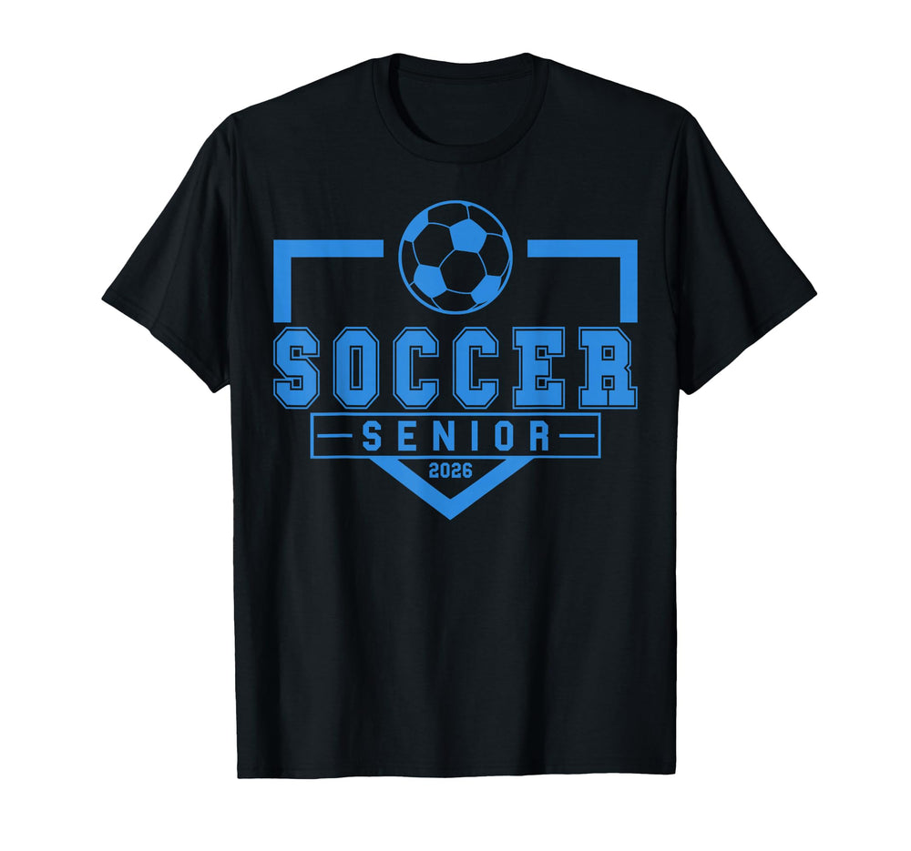 Soccer Senior Night Soccer Senior 2026 T-Shirt - Custom Art Print Unisex
