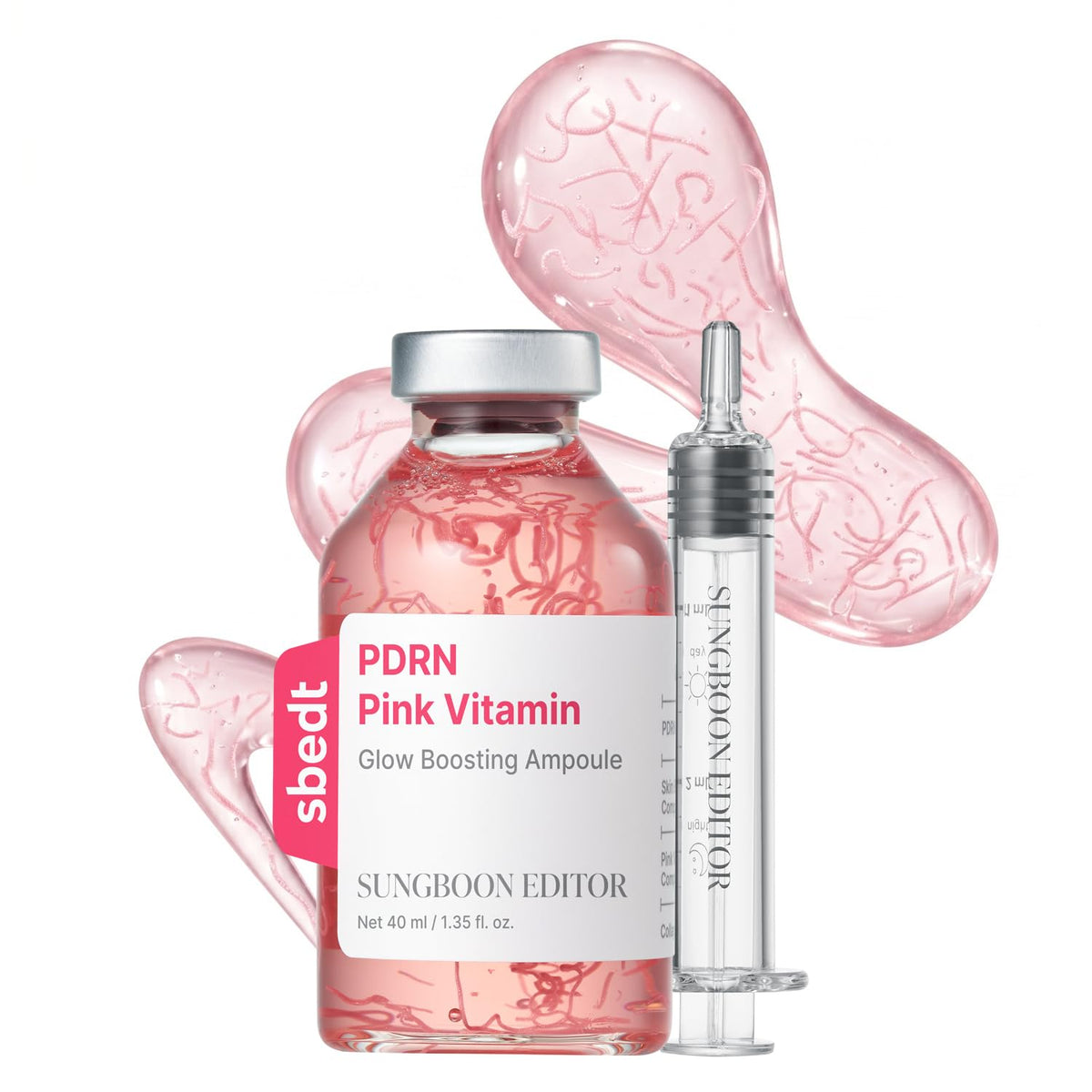 Sungboon Editor PDRN Pink Vitamin Glow Boosting Ampoule - Snipetell