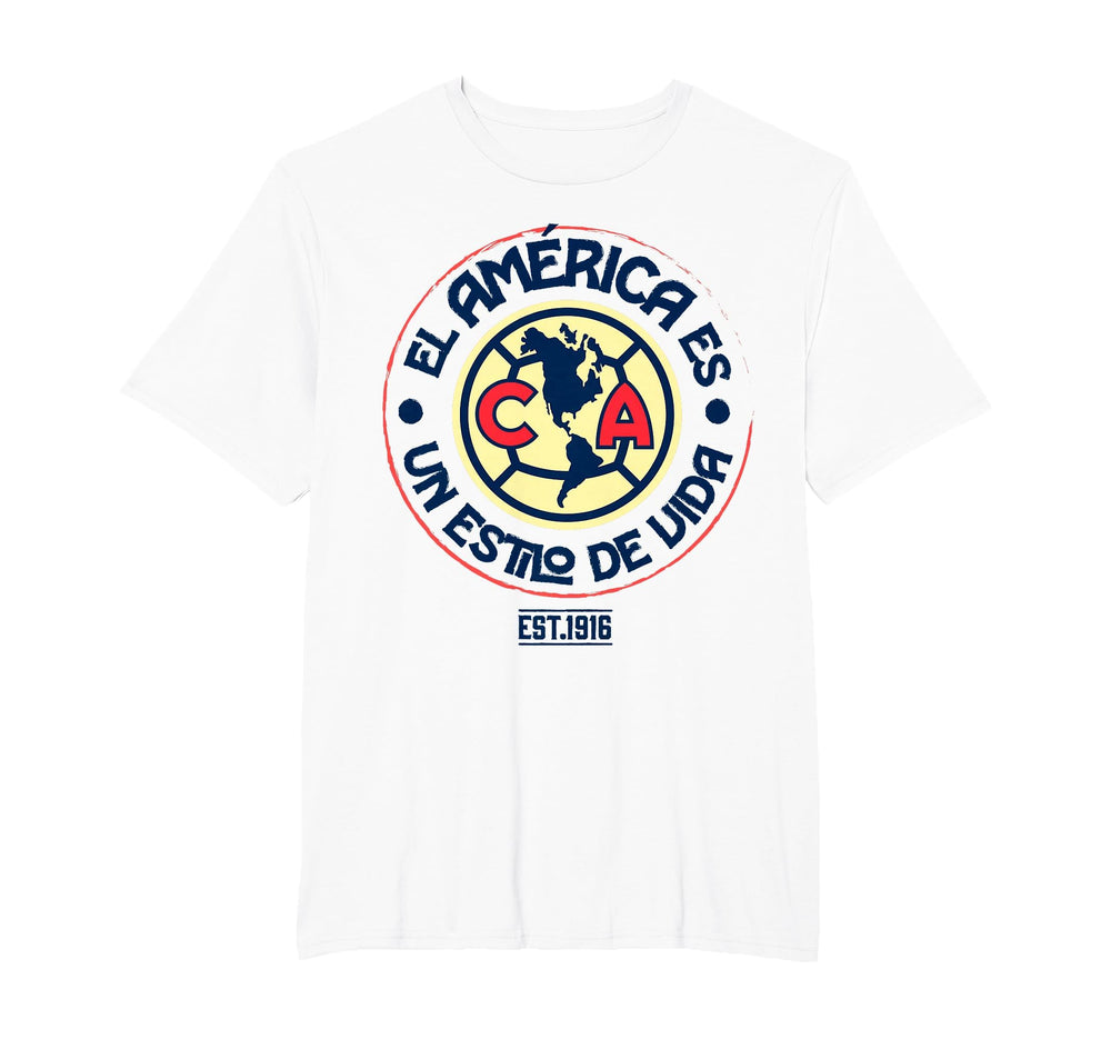 Club America Soccer Is Way Life T-Shirt - Minimalist Print Unisex