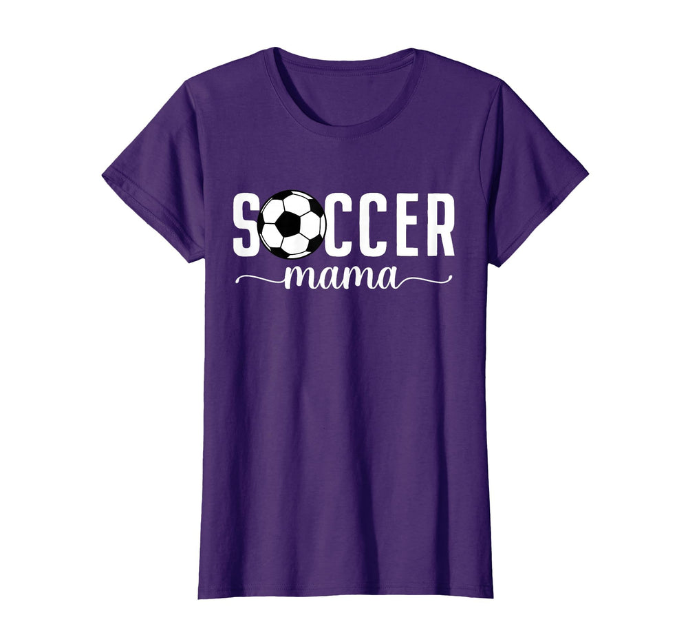 Soccer Mama Mom Mother Soccer Player Mommy T-Shirt - Unique Graphic Unisex