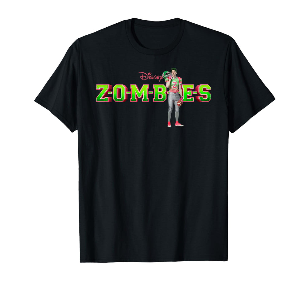 Zombies Zed Football Captain Captain T-Shirt - Trendy Graphic Unisex
