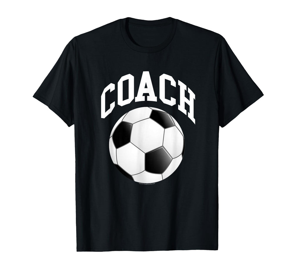Soccer Coach T-Shirt - Graphic Print Men Women